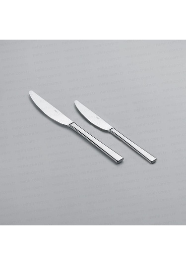 Nehir Deniz Sade 12 Kişilik 84 Parça Kutulu Çatal Kaşık Bıçak Takımı