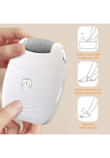 Moveevo Ev Kullanımı Için Elektrikli Ayak Öğütücü Ayak Öğütme Cihazı Ölü Deriyi Çıkarmak Için Pedikür Nasır Ayak Onarım