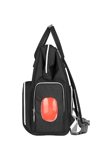 Ebitda Xindoker Su Geçirmez Çantayı Seç - Güçlü Kapasiteli Anne Bebek Çantası Siyah Siyah