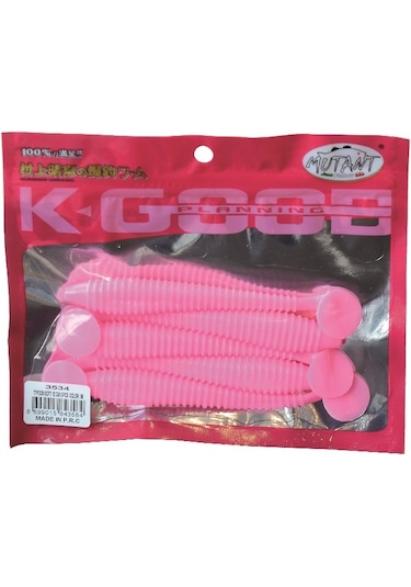 Mutant 3534 Typoon Soft 12cm Levrek Silikonu 5'li Paket Suni Yem