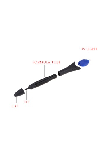 Hfambition 5 Saniye Hızlı Uv Işıklı Kaynak Aleti - Plastik, Metal, Cam, Ahşap Tamiri Ve Tamirat