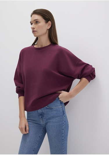 Mavi - Lux Touch Tencel Tm Modal Bordo Sweatshirt 168837-70426 Bordo