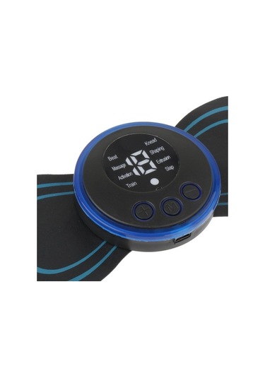 Electronıc Outlet Yorgunluğu Telekontrol-2-yama Suntek Rahatlatmak Masajı Boyun Rq Siyah