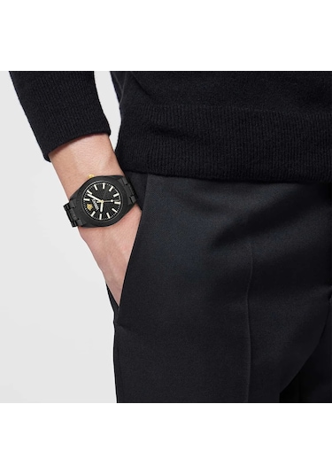 Versace Vrscve0m00425 Erkek Kol Saati Siyah