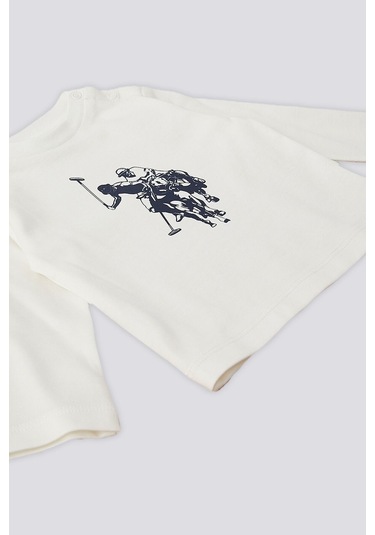 U.s. Polo Assn Fermuarlı Bebek 3lü Takım Lacivert