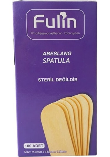 Fulin Abeslang Spatula 100'lü