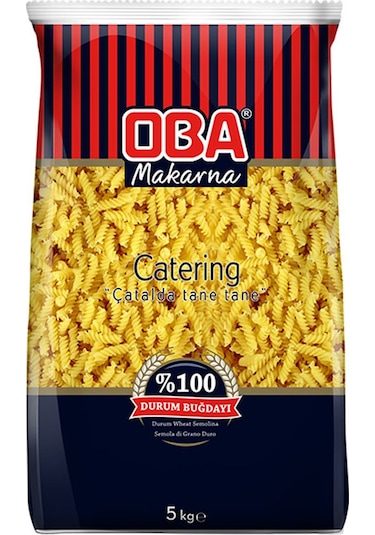 Oba Makarna Catering Burgu Makarna 5 KG