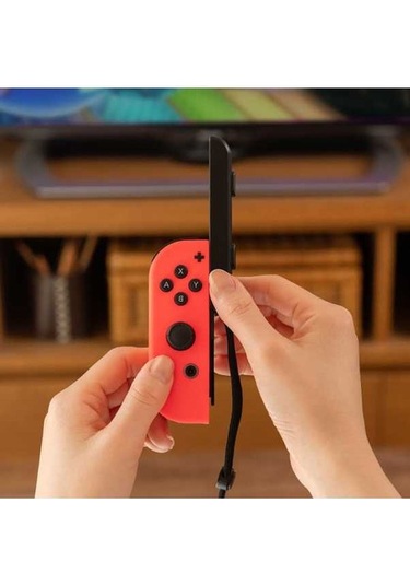 Bloomnest Anahtar Kolu Joycon Bluetooth Gamepad Ns Sol Sağ Kolu Uzaktan Kumandalı El Kayışlı Uyandırma Çift