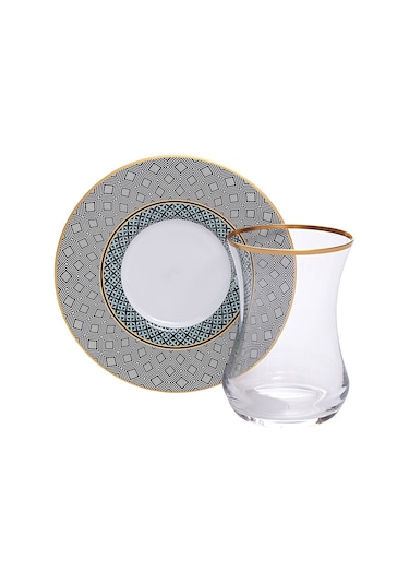 Decorium Çay Takımı 12 Prc Marcıa M01875 Şeffaf