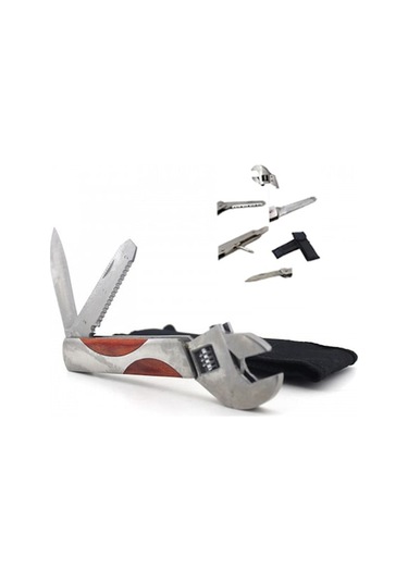 Geeroyoo Kılıflı 4 Fonksiyonlu Orta Boy İngiliz Anahtarı Uygun,