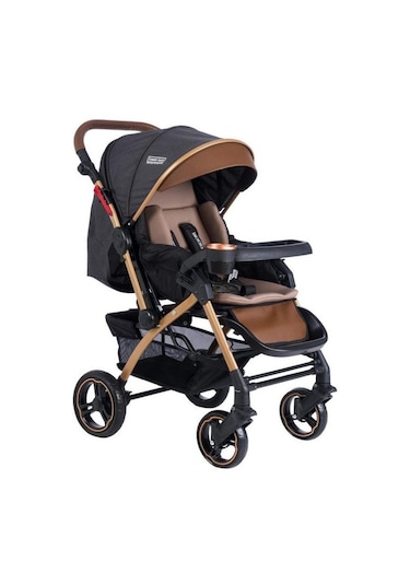Tommybaby Tornado Plus Gold Alüminyum Lüx Çift Yönlü Bebek Arabası