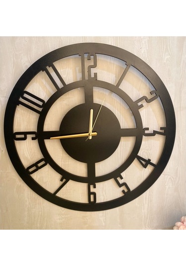 Lavinta54 Kişiye Özel Dekoratif Ahşap Duvar Saati (539893208) Ahşap