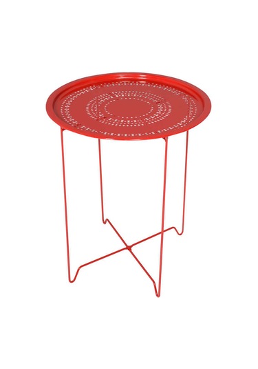 Handy Mate Vergo Tepsi Ve Sehpa - Kırmızı Kırmızı