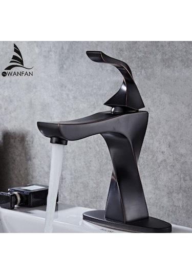 Wanfan Banyo Lavabo Bataryası Siyah