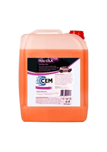 Cem Car Care Hızlı Cila 5 Lt