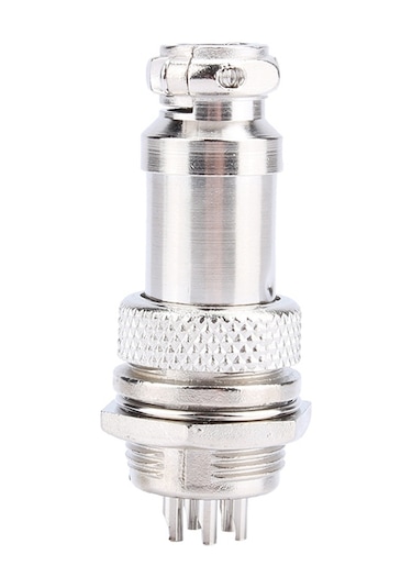 Geeroyoo 5 Pin Metal Hava Uçak Konnektörü Seti Ftiş + Soket - Su Geçirmez, Sıcak Dayanıklı Ve Endüstriyel Kullanım