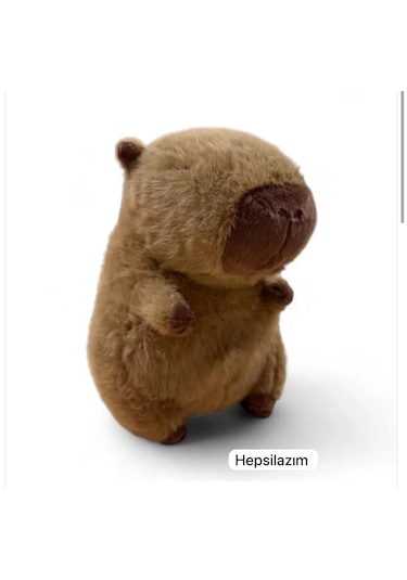 Oyuncak 25 Cm Capybara Kahverengi Peluş Kahverengi