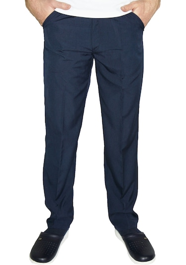 Uniprom Erkek Doktor Hemşire Aşçı Hizmetli Alpaka Kumaş Lacivert Pantolon