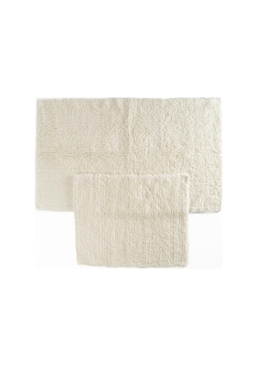 Soley Monolo %100 Doğal Pamuk 2'li Banyo Halısı Seti Çok Renkli