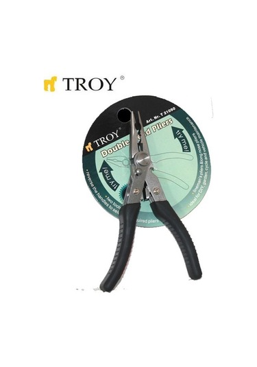 Troy 21090 Çift Başlıklı Pense Kargaburun