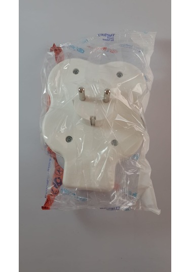 3'lü Priz Üç Girişli Topraklı Elektrik Piriz 3'lü Griş