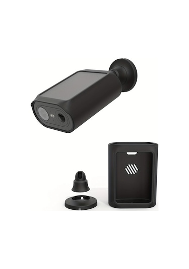 Xuweiwei Aosu Solarcam P1 Se Max Kamera Silikon Kılıfı Siyah Duvara Monte Edilebilir Dayanıklı Koruma