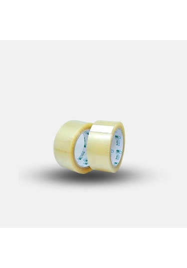 45mm Şeffaf Koli Bandı- 12 Adet - Hotmelt - Extra Güçlü Yapışma 12 Adet