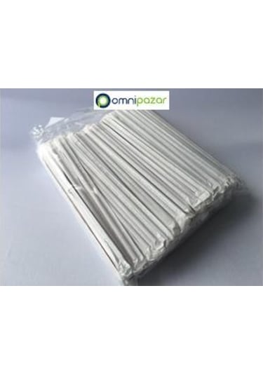 Hijyenik Kağıtlı Pipet Kısa 200'Lü Paket