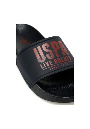 U.s. Polo Assn. Gusty 4fx Lacivet Erkek Terlik Lacivert