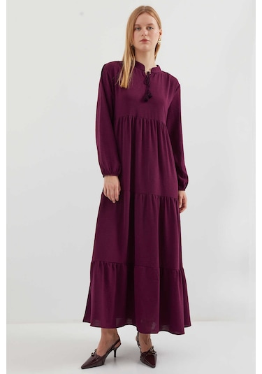 Gabria Ayrobin Elbise Mürdüm