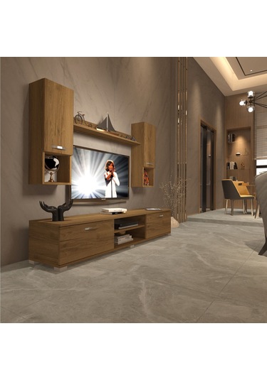 Decoraktiv Eko 5da Mdf Dvd Tv Ünitesi Tv Sehpası Pera