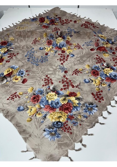 Sökme Boncuklu Pamuk Yazma - 05651 Vizon, Mavi