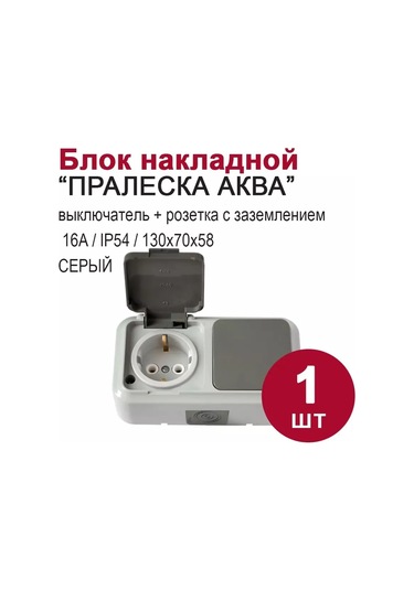 Bylectrıca Tek Anahtarlı Anahtar Ve Topraklamalı Priz Ip54 234964208