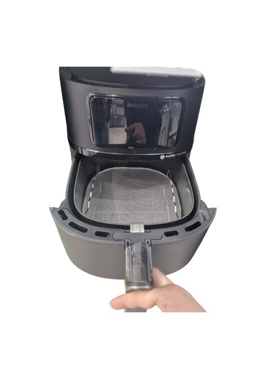 Philips Airfryer 3000 Serisi Hd9257/80 Xl 5.6 Lt Fritöz Buhar Izgarası Ve Yağ Önleyici Aparat