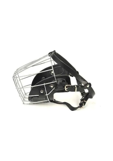 Flip SL 302 Telli Deri Köpek Ağızlığı NO:1 S Gri - Siyah