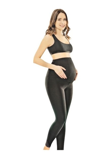 Kota Hamile Tayt Pamuklu Uzun Tayt-4073