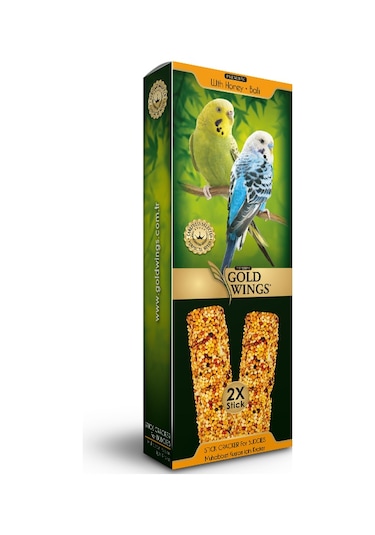 Gold Wings Premium Muhabbet 2'li Kraker Kutu Ballı 6'lı