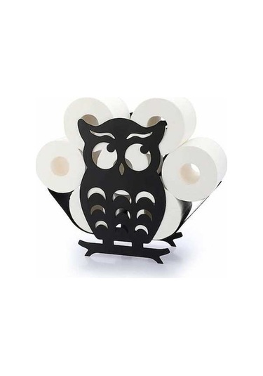 Tongxida Baykuş Banyo Şekilli Metal Kağıtlık Siyah Mutfak Bütçe Mufunye Kağıt İçin Kağıtlığı Diğer