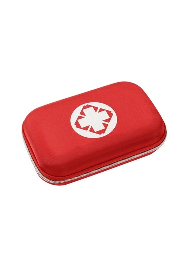 Acil Tıbbi İlk Yardım Çantası Boş Mini Seyahat Kamp Araba Çadırı Açık Kurtarma Hayatta Kalma Kiti Taşınabilir Eva Durumda Depolama Ordu Yeşil