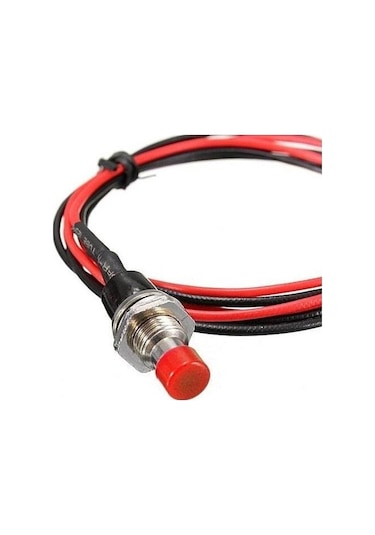 Kasa Power Start Butonu Kablolu Metal