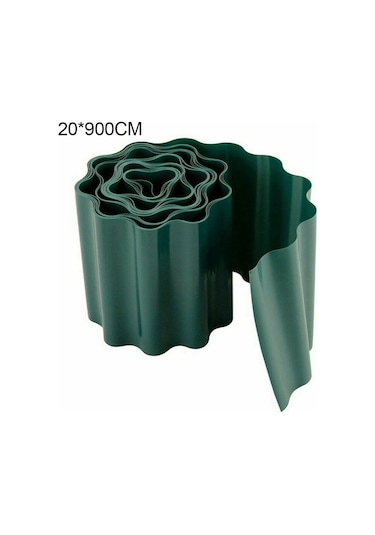 Homyl Peyzaj Driveway Yolu Için Çim Kenar Bahçe Sınır Çit Rulo 20x900cm
