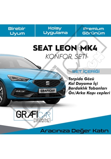 Seat Leon Mk4 Konfor Seti - Araç Içi Ses  Kumaş Kaplama