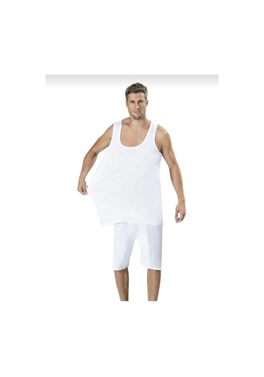 Jiber 180 Erkek Geniş Askılı Büyük Beden Atlet 6 Adet 001