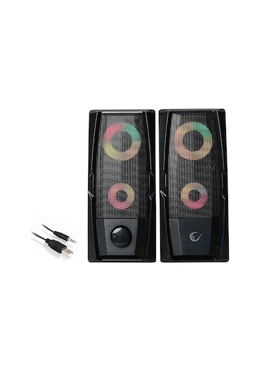 Rampage RMS-X9 2.0 RGB Işıklı 5V 30 Db Oyuncu Hoparlör