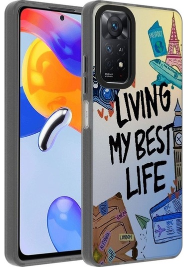 Xiaomi Redmi Note 12 Pro 4g Kılıf Desenli Zore Dragon Sert Kapak Seyahat