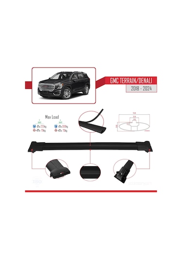 Gmc Terrain / Denali 2018-2024 Arası İle Uyumlu Fly Model Ara Atk