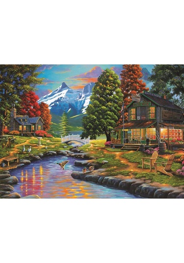 Art Puzzle 2000 Parça İki Yaka Bir Orman 4575