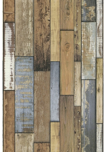 Zümrüt Exclusive Ahşap Desenli Duvar Kağıdı 9280-1