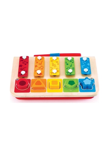 Hape Şekil Eşleştirmeli Ksilofon