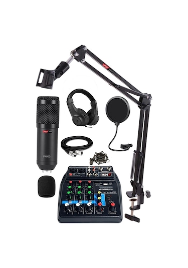 Lastvoice Mix Paket-2 Stüdyo Youtuber Podcast Kayıt Ekipman Seti